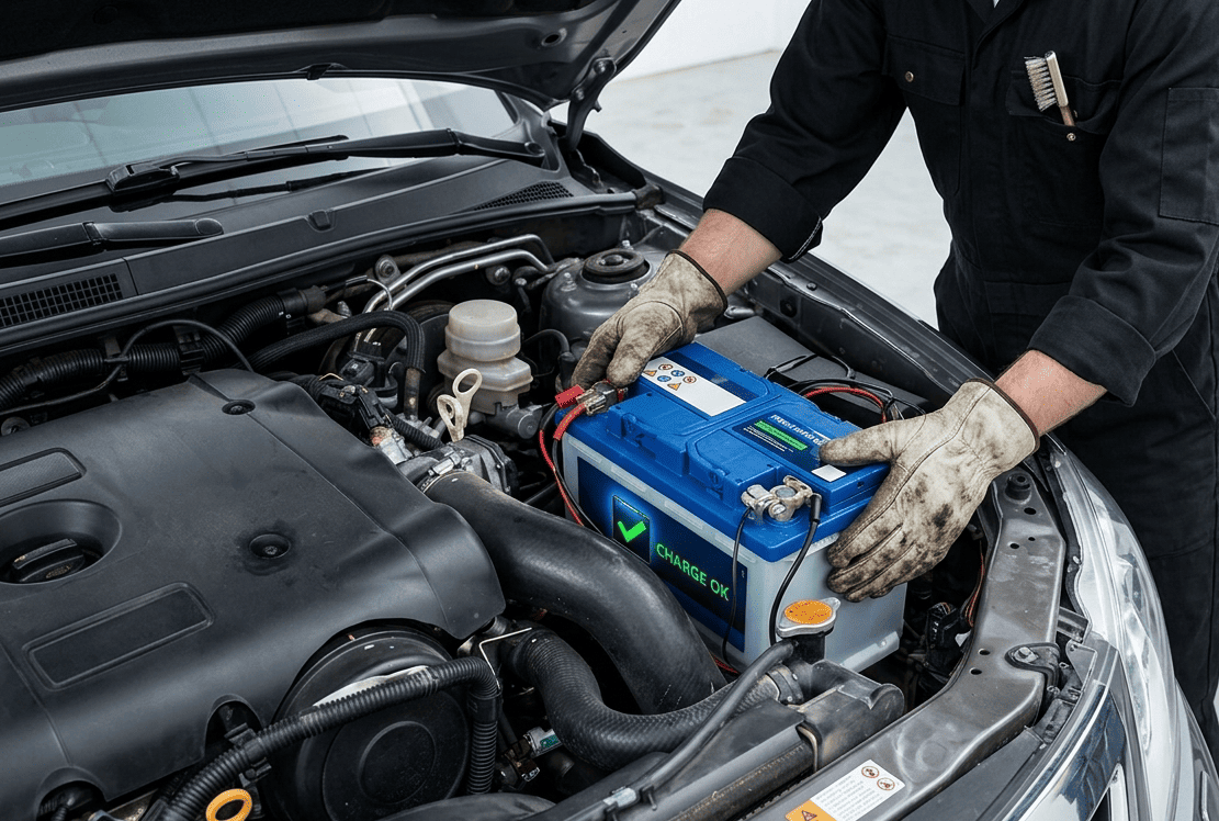 Battery replacement service